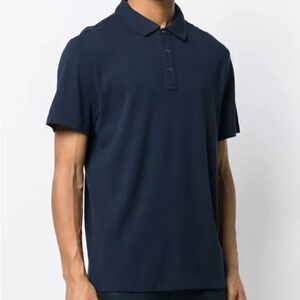 NWT Michael Kors Men’s Polo in Midnight Blue. Size Large